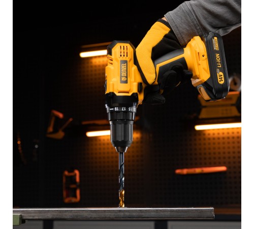 Сверло по металлу, 9 мм, HSS-Tin, Golden Tip, 8 шт. Denzel