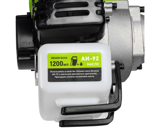 Триммер бензиновый ТС-2500Н, 43 см3, неразъемная штанга, состоит из 2 частей Сибртех