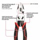 Плоскогубцы многофункциональные усиленные P.I.T. DRUA HPLP01-0225
