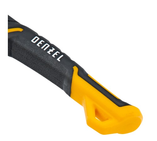 Ножницы по металлу, 270 мм, прямой и правый рез, сталь-СrMo, трехкомпонентные рукоятки Denzel
