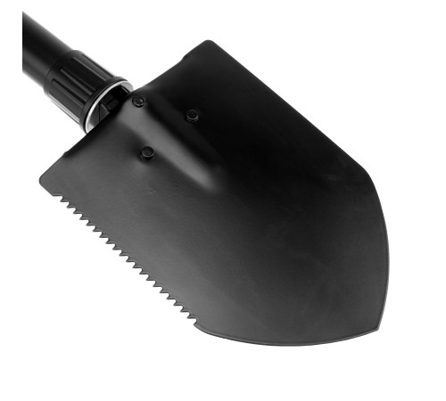 Лопата походная, 150 х 200 х 253 - 620 мм, цельнометаллическая, складная в чехле, Palisad