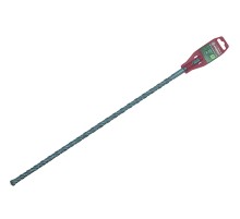 Бур SDS+ 16х600 плоский резец ВК8 спираль S4 БОЕКОМПЛЕКТ