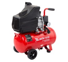 Компрессор воздушный DC1500L/24, 1,5 кВт, 24 л, 210 л/мин MTX