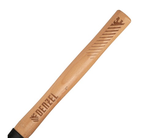 Молоток слесарный, 300 г, кованый квадратный боек, буковая рукоятка Denzel