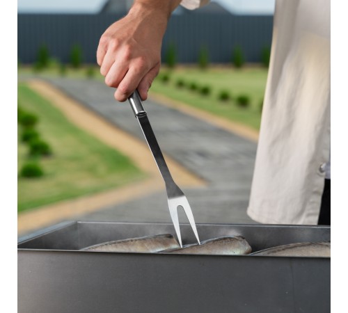 Набор приборов для барбекю 2 предмета в блистере Camping Palisad