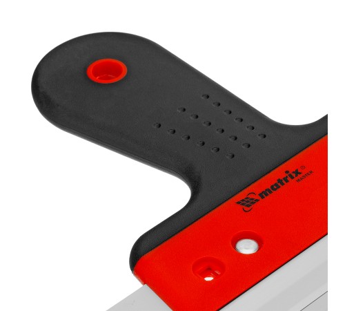 Шпатель фасадный из нержавеющей стали, 600 мм, двухкомпонентная ручка Matrix