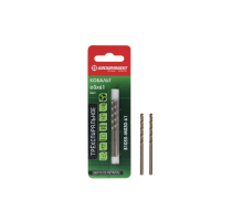 Сверло по металлу ТРЁХСПИРАЛЬНОЕ Кобальт 3,0х61мм 2шт БОЕКОМПЛЕКТ