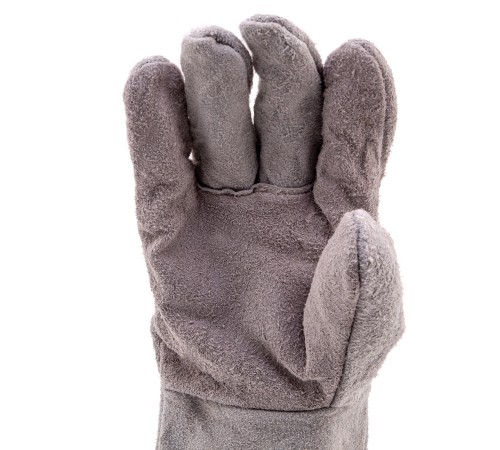 Перчатки спилковые с манжетой для садовых и строительных работ, размер XL, Palisad