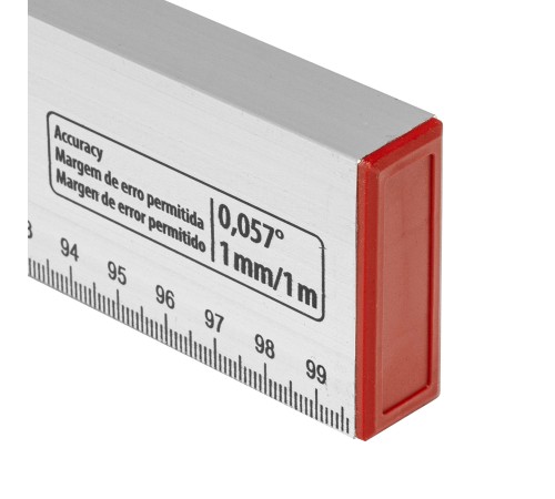 Уровень алюминиевый, 1000 мм, 2 глазка, линейка Sparta