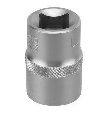 Головка торцевая, 19 мм, шестигранная, CrV, под квадрат 1/2 Stels
