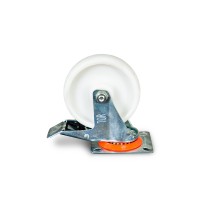 Колесо поворотное полипропилен SRCnb 55 125 мм с тормозом (N) Колесо поворотное полипропилен SRCnb 55 125 мм с тормозом (N)