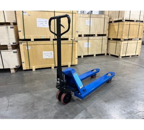 Тележка гидравлическая 2500 кг 1150 мм TOR DF (полиуретановые колеса) Тележка гидравлическая 2500 кг 1150 мм TOR DF (полиуретановые колеса)