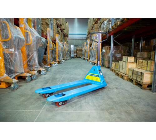 Тележка гидравлическая 2500 кг 1150 мм TOR RHP(BF) (полиуретановые колеса) Тележка гидравлическая 2500 кг 1150 мм TOR RHP(BF) (полиуретановые колеса)