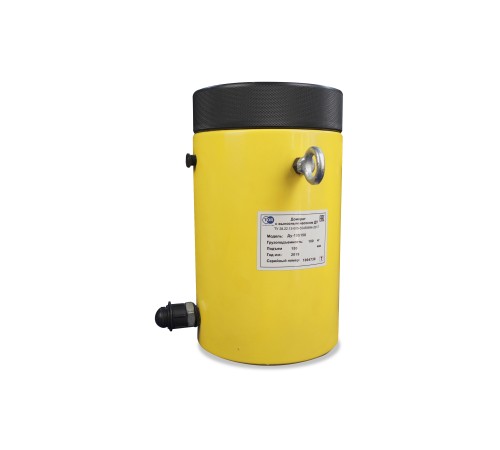 Домкрат гидравлический TOR HHYG-100150LS (ДГ100П150Г) 100 т с фиксирующей гайкой Домкрат гидравлический TOR HHYG-100150LS (ДГ100П150Г) 100 т с фиксирующей гайкой