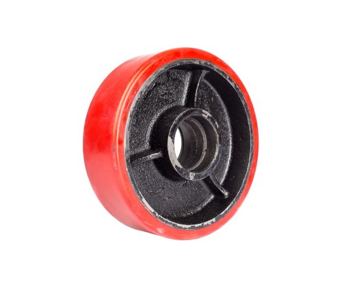 Колесо б/подш. полиуретан 160х50мм для тележки гидравлической JC Колесо б/подш. полиуретан 160х50мм для тележки гидравлической JC