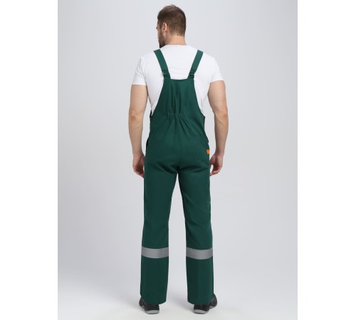 Костюм ИТР СОП IMP (тк.Саржа,250) п/к, т.зеленый/оранжевый