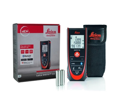 Лазерный дальномер Leica DISTO D2 NEW Лазерный дальномер Leica DISTO D2 NEW