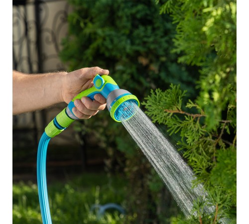 Набор поливочный, шланг 7,5-22,5м, пистолет 8 реж., чехол, подвес, LUXE Palisad Набор поливочный, шланг 7,5-22,5м, пистолет 8 реж., чехол, подвес, LUXE Palisad