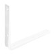 Кронштейн стальной, 250 х 300 мм, белый Сибртех