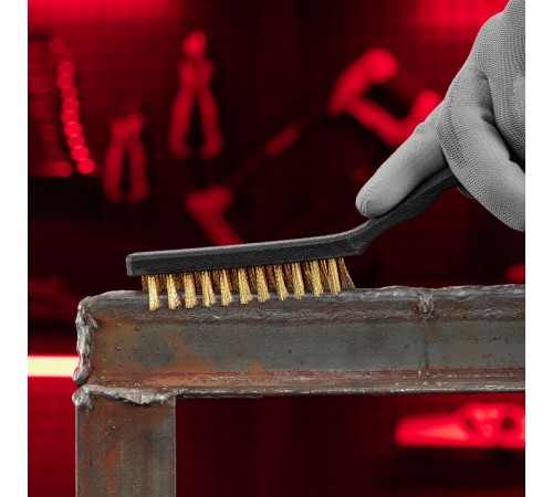 Набор щеток, 3 шт, металлические с пластмассовой ручкой, большие Matrix