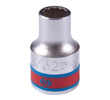 Головка торцевая стандартная двенадцатигранная 1/2", 13/32", дюймовая KING TONY 433013S