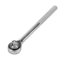 Ключ-трещотка 3/8", 45 зубьев, с переключателем, хром Sparta