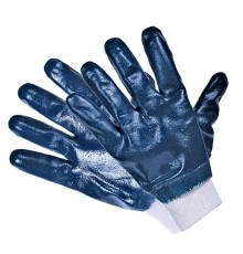 Перчатки нитриловые полный облив манжет резинка Перчатки нитриловые полный облив манжет резинка