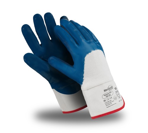 Перчатки Manipula Specialist® Техник КЧ (джерси+нитрил), TN-02/MG-225 Перчатки Manipula Specialist® Техник КЧ (джерси+нитрил), TN-02/MG-225