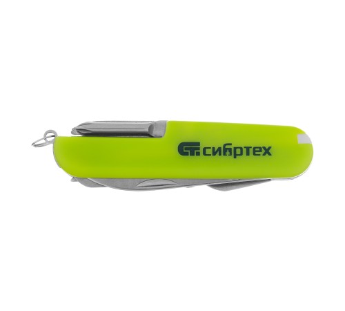 Нож многофункциональный, компактный размер, 15 функций, 90 мм Сибртех