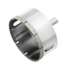 Сверло по стеклу и керамической плитке, 65 х 55 мм, цилиндрический хвостовик Сибртех