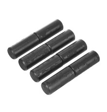 Петля гаражная с шаром, D 25 x 120 мм, 4 шт, Сибртех