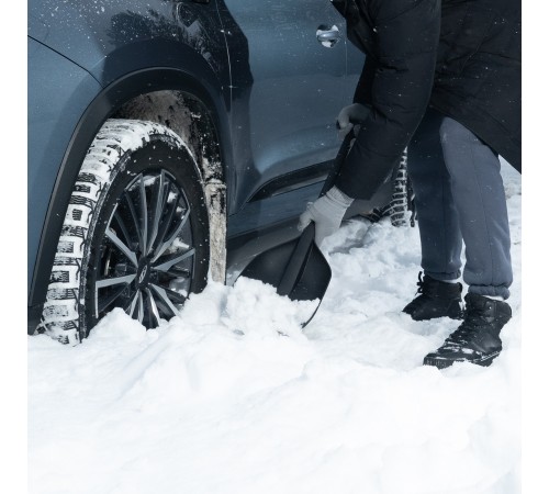 Лопата автомобильная, 230х290х690мм, сверхпрочный полиамид Denzel Лопата автомобильная, 230х290х690мм, сверхпрочный полиамид Denzel