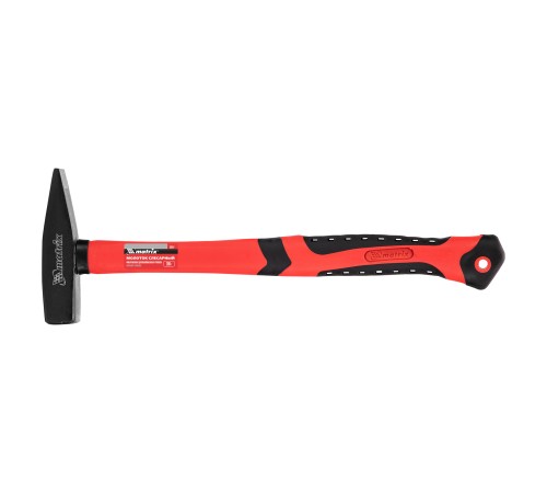 Молоток слесарный, 200 г, фибергласовая обрезиненная рукоятка Matrix