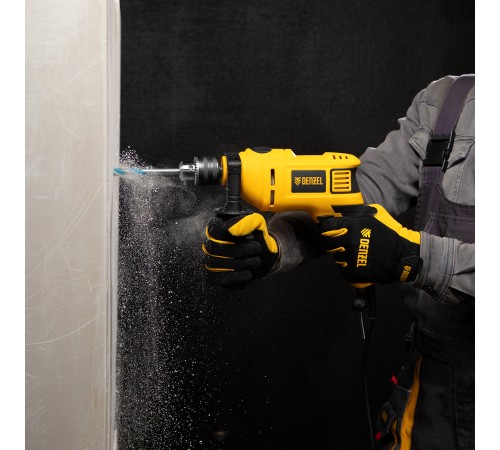 Дрель ударная ID-750, 750 Вт, 0-3000 об/мин, 48000 уд/мин Denzel