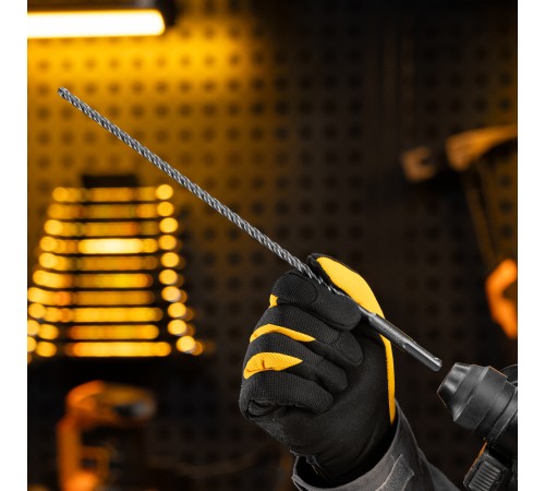 Бур по бетону, цельная крестовая пластина, 6x315 мм, SDS PLUS Denzel