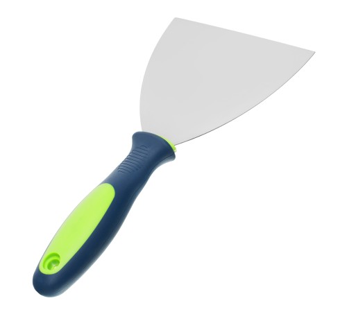 Шпательная лопатка из нержавеющей стали, 120 мм, двухкомпонентная ручка Сибртех