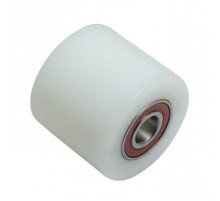 Колесо нейлоновое 80х70 мм с подшипником для тележек гидравлических BF/DF-III/RHP/AC/DF/CW2/PWH