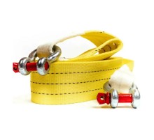 Буксир текстильный ленточный TOR БТЛ 10,0 т 12,0 м (скоба-скоба)