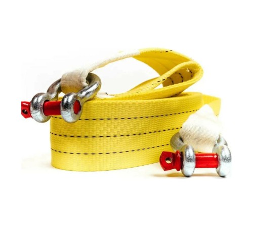 Буксир текстильный ленточный TOR БТЛ 10,0 т 12,0 м (скоба-скоба)