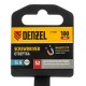 Отвертка, SL6x100 мм, S2, 3к рукоятка Denzel