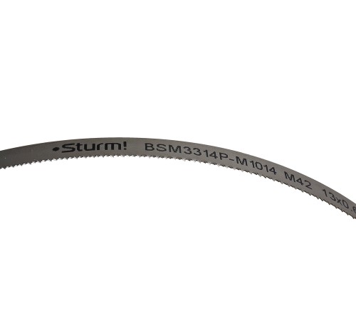 Полотно по металлу для BSM3314P, 1141x13x0,65мм, 10/14 TPI, Sturm! Полотно по металлу для BSM3314P, 1141x13x0,65мм, 10/14 TPI, Sturm!