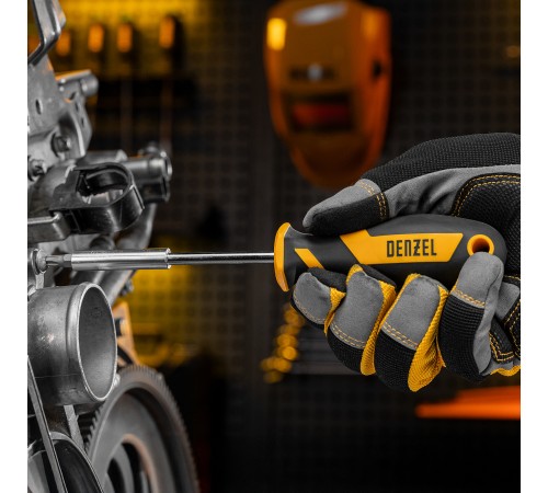 Набор инструментов, 1/2", 3/8", 1/4", CrV, S2, пластиковый кейс, 232 предмета Denzel