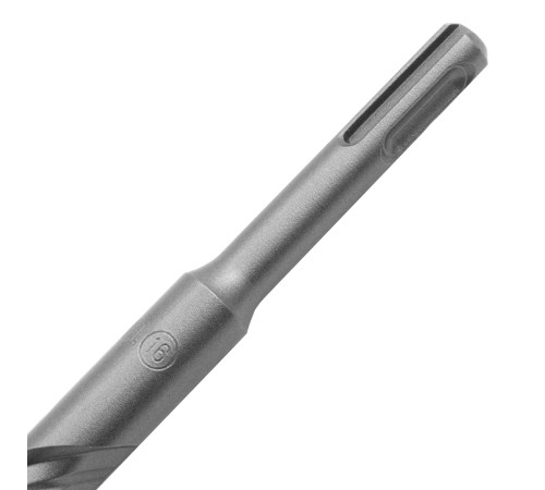 Бур по бетону, двойная спираль, три пылеотводящие кромки, 16 x 210 мм DENZEL