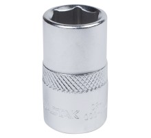 Головка торцевая стандартная шестигранная 1/2", 15 мм МАСТАК 000-40015 Головка торцевая стандартная шестигранная 1/2", 15 мм МАСТАК 000-40015