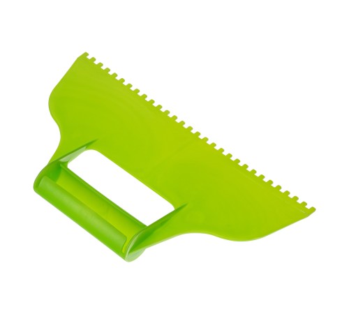 Шпатель для клея, пластмассовый, зубчатый 4 х 4 мм Сибртех