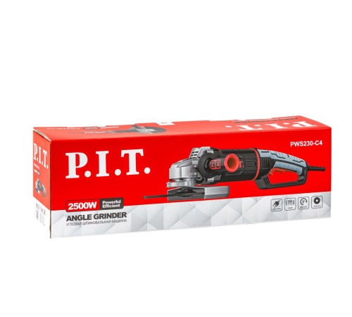 Шлифмашина угловая сетевая P.I.T. PWS230-C4