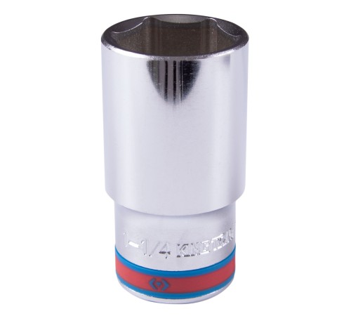 Головка торцевая глубокая шестигранная 1/2", 1-1/4", дюймовая KING TONY 423540S