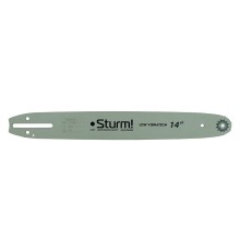 Пильная шина 14" Sturm! Паз 1,3мм, 3/8", 52зв, хвостовик PO (OREGON K041/A041)