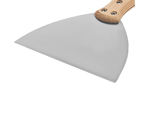 Шпательная лопатка из нержавеющей стали, 150 мм, буковая рукоятка, EFP Matrix Шпательная лопатка из нержавеющей стали, 150 мм, буковая рукоятка, EFP Matrix