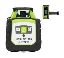 Комплект: ротационный нивелир RGK SP-100G + миллиметровый приёмник излучения RGK LD-88G Комплект: ротационный нивелир RGK SP-100G + миллиметровый приёмник излучения RGK LD-88G